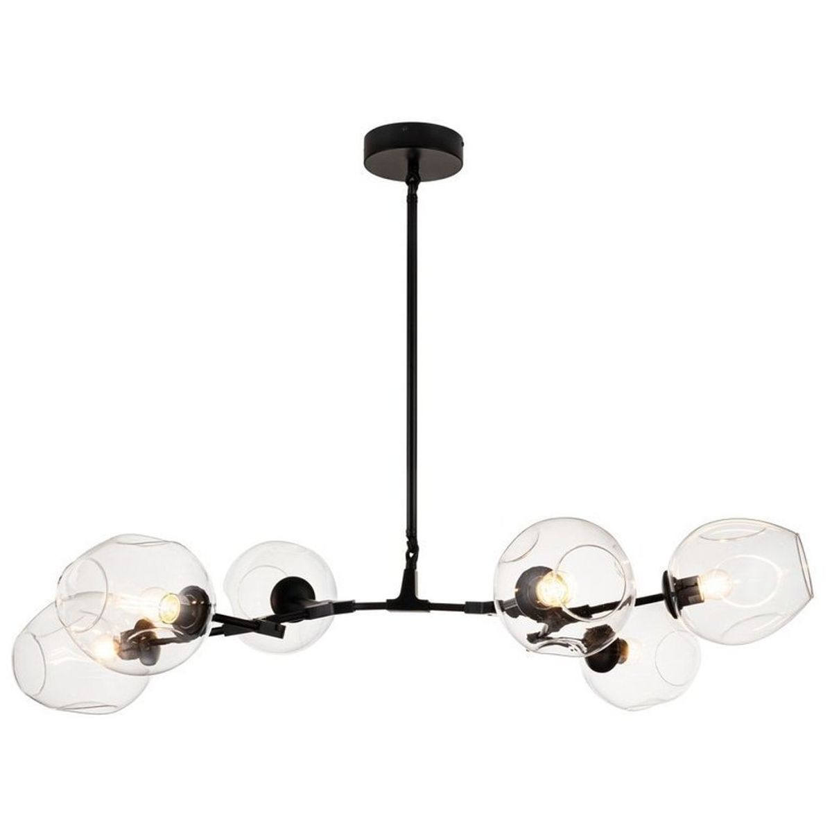 Step Into Design-MODERN ORCHID-ST-1232-6 black transparent-STPST-1232-6bl trans