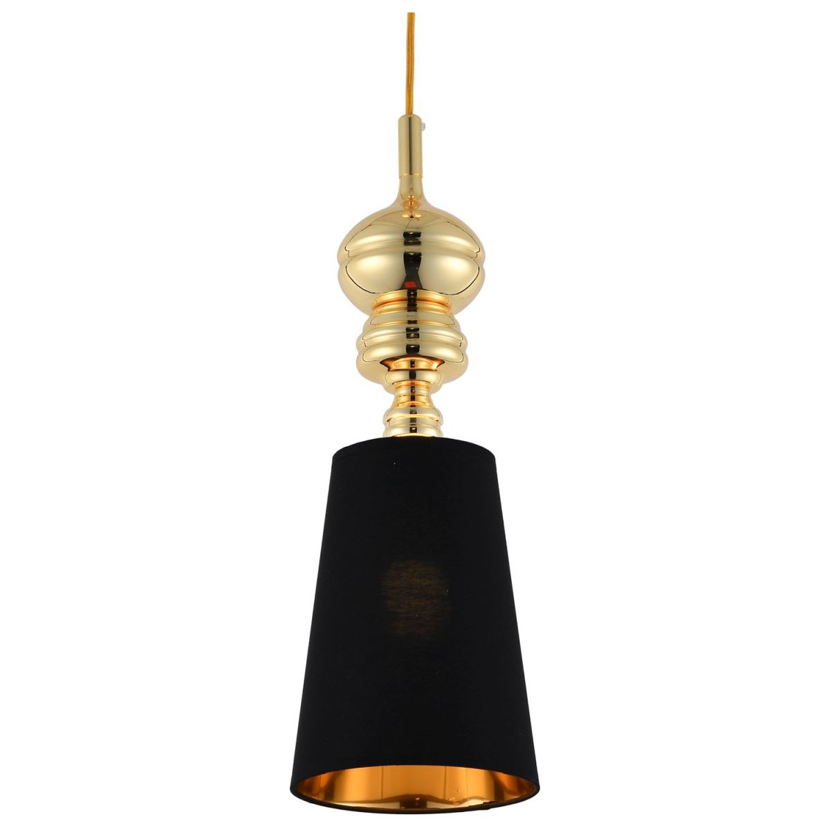 Step Into Design-QUEEN-MP-8846-18 black gold-STPMP-8846-18 bl gd