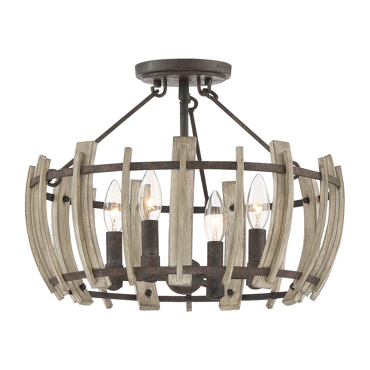 Quoizel-Wood Hollow-QZ-WOOD-HOLLOW-SF-ELSQZ-WOOD-HOLLOW-SF