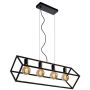 Lucide FABIAN 00425/04/30 Hanglamp 4x40w/e27 ip20
