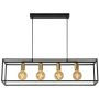 Lucide RUBEN 00424/04/30 Hanglamp 4x40w/e27 ip20