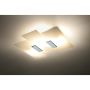 Sollux FABIANO SL.0198 Plafondlamp 2x60W/E27