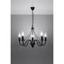 Sollux MINERWA SL.0218 Kroonluchter 5x40W/E14