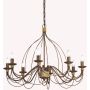 Ideal Lux CORTE 057194 Kroonluchter 8x40W/E14 ip20