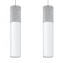 Sollux BORGIO SL.0648 Hanglamp 2x40W/GU10 IP20