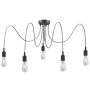 Lucide FIX 08408/05/30 Hanglamp 5x60w/e27 ip20
