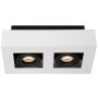 Lucide XIRAX 09119/11/31 Opbouwspot 2x5w/gu10 2200k 320lm ip20
