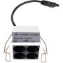 Maxlight X-LINE H0135 Inbouwspot 4x5w/led 3000k 350lm ip20