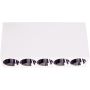 Maxlight X-LINE C0253 Opbouwspot 5x8w/led 3000k 560lm ip20