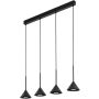 TK Lighting CONO MINI 10305 Hanglamp 4x10W/GU10 IP20