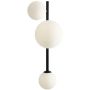 Aldex DIONE BLACK 1092Y1 Wandlamp 1x60W/E14+2x40W/E27