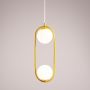 Aldex RIVA 1086H14 Hanglamp 2x10W/E14 IP20