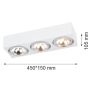 Argon RODOS 1088 Plafondlamp 3x6W/G9 IP20