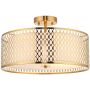 Endon Cordero 101568 Plafondlamp 3x10w/e27 ip20