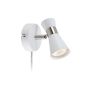 Markslojd FOLIE 108627 Wandlamp 2x2W/LED IP20