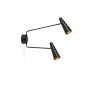 Markslojd PEAK 108690 Wandlamp 2x40W/E14 IP20