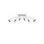 Markslojd RAMUS 108508 Plafondlamp 1x10W/GU10 IP20