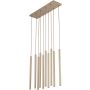 TK Lighting FERRO 11491 Hanglamp 10x8W/G9 IP20