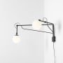 Aldex SOHO GLASS 2 1105D1 Wandlamp 2x40W/E14 IP20
