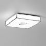 Astro Lighting MASHIKO 400 SQUARE LED EMERGENCY SELFTEST 1121072 Plafondlamp 1x31,2W/LED 3000K 2438LM IP44