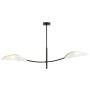 Emibig LOTUS 1107/2 Plafondlamp 2x40W/E14 IP20