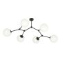 Emibig SPACE 1133/6 Plafondlamp 6x40W/E14 IP20