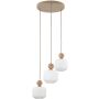 TK Lighting BALLO 11050 Hanglamp 3x10W/E14 IP20
