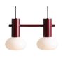 Aldex FLO 2 RUBY S 7000H27_S Hanglamp 2x10W/E14