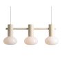 Aldex FLO 3 CREAM S 7000E9_S Hanglamp 3x10W/E14