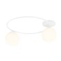Emibig SOPRA 1258/2 Plafondlamp 2x10W/E14 IP20