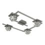 Prezent ZAFIRA 12074 Plafondlamp 4x40W/G9 IP20