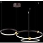 Altavola Design Aurora LA111/P_50_3k_black Hanglamp 3x63W/LED 3000K 4440lm IP20
