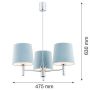 Argon BOLZANO 1383 Kroonluchter 3x15W/E27 IP20
