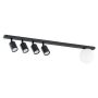 Emibig BASTER 1314/5 Plafondlamp 4x8W/GU10|1x10W/E14 IP20