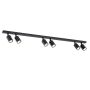 Emibig FLASH 1312/6 Plafondlamp 6x8W/GU10 IP20