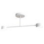 Emibig HALO 1356/2 Plafondlamp 2x8W/GX53 IP20