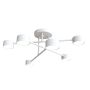 Emibig HALO 1356/6 Plafondlamp 6x8W/GX53 IP20