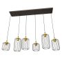 Emibig VANDER 1364/6 Hanglamp 6x15W/E27 IP20