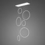 Altavola Design Ledowe okręgi LA076/P_90_in_3k_white_dimm Hanglamp 6x130W/LED 3000K 7800lm IP44
