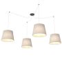Emibig ASCOT 1423/4 Hanglamp 4x15W/E27 IP20