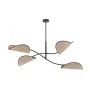 Emibig LOTUS 1463/4 Plafondlamp 4x10W/E14 IP20