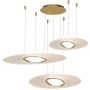 Altavola Design Eclipse LA116/P3_97_3k_gold Hanglamp 3x80W/LED 3000K 4800lm IP20