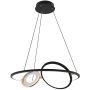 Altavola Design Seppia LA115/P_62_1+2_3k_black_gold Hanglamp 1+2x45W/LED 3000K 2750lm IP20