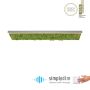 Paul Neuhaus GREEN KNUT 15623-66 Plafondlamp 1x25W/LED 3000k 2050lm ip20