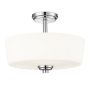 Cosmolight ASPEN C03347CH Plafondlamp 3x40W/E27 ip20