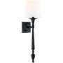 Cosmolight AUSTIN W01296BK-WH Wandlamp 1x40W/E27 IP20