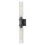 Cosmolight QUINCY W02873BK Wandlamp 2x40W/E27 ip20