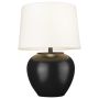 Cosmolight ROSETTE T01876BK-WH Tafellamp 1x40W/E27 ip20