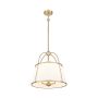 Cosmolight SAVANNAH P03538BR-WH Hanglamp 3x40W/E14 ip20