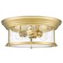 Cosmolight WARWICK C03323BR Plafondlamp 3x40W/E27 ip20